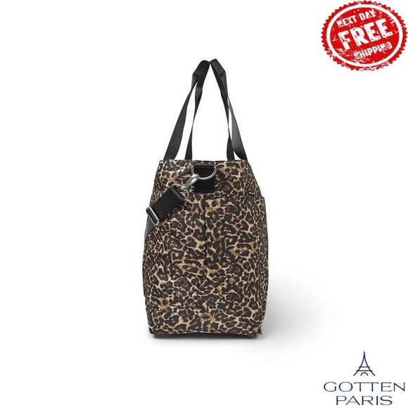 Baggallini Large Carryall Tote Wild Cheetah Polyester Women\'s Bag main image 4